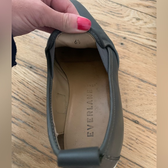 Everlane gray leather women’s size 6.5 The Street Shoe - Picture 11 of 13
